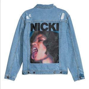 Printed Denim Jacket - Nicki Minaj